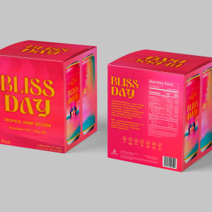 Bliss Day Sparkling THC Seltzer- 8 Pack