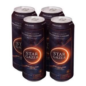 Stargazer Sparkling THC Beverage- 4 Pack
